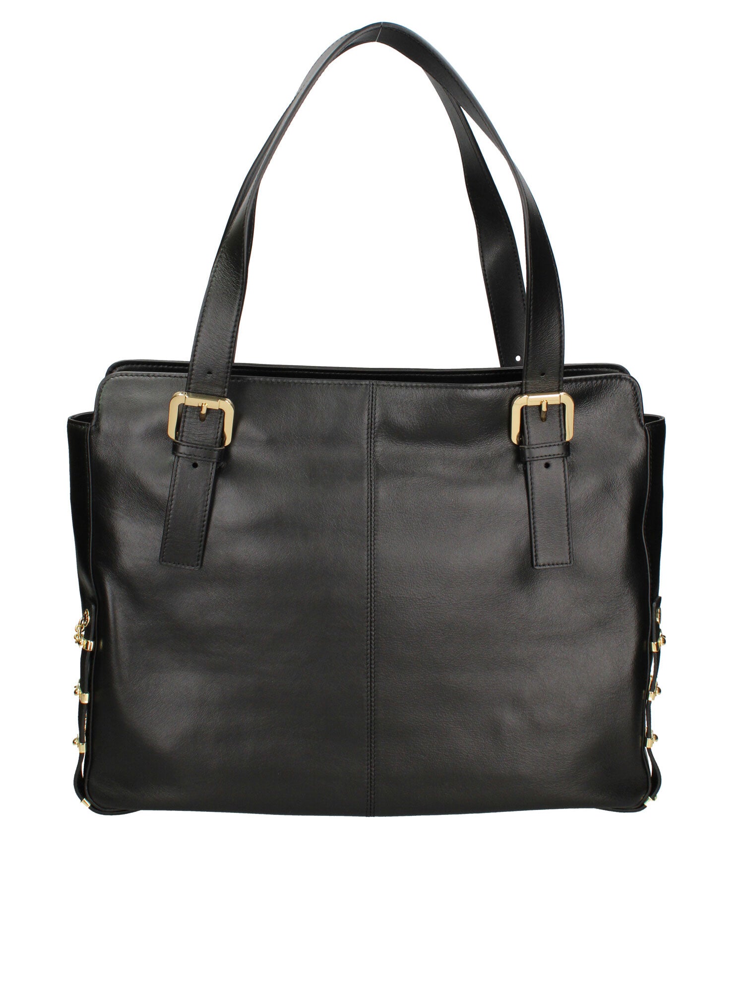 Cesena Borsa a spalla da donna 100% pelle B17221-NERO Braccialini