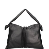 Borsa a spalla da donna Vera pelle 07171-NERO Viola Castellani
