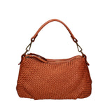 Novella Borsa a spalla da donna Vera pelle 7800-CUOIO Gave Lux