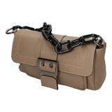 Aubrey Borsa a spalla da donna Vera pelle 05477-D40 TAUPE Gave Lux