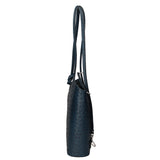 Chanel 3005-18 BLU Zaino da donna in vera pelle Gave Lux