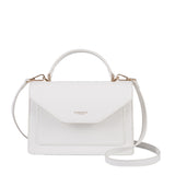 Borsa a mano da donna 100% pelle vegana PU 700-2PT-WHITE Diana&co
