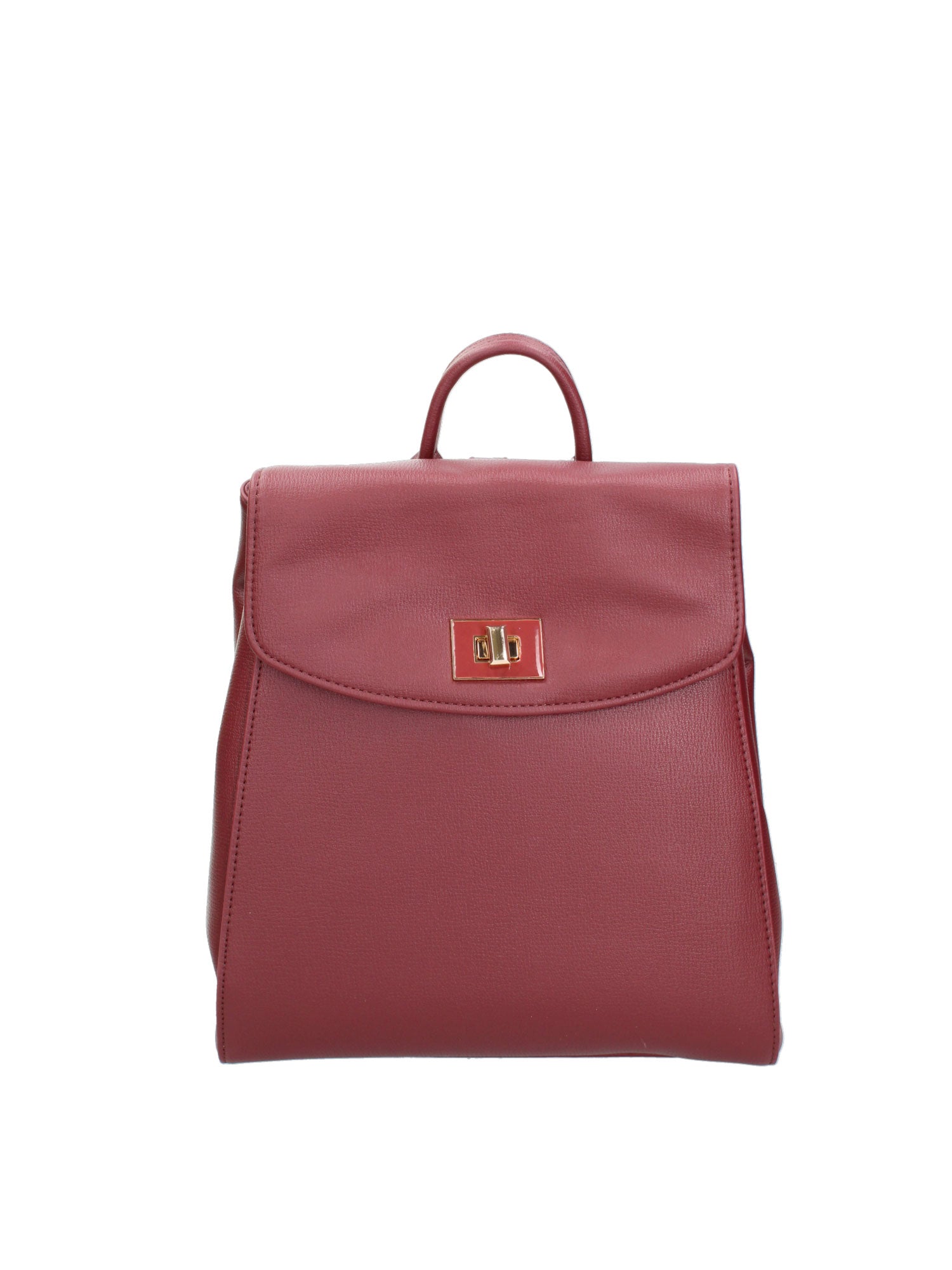 Zaino da donna in ecopelle Casual 635-2-BURGUNDY Diana&co