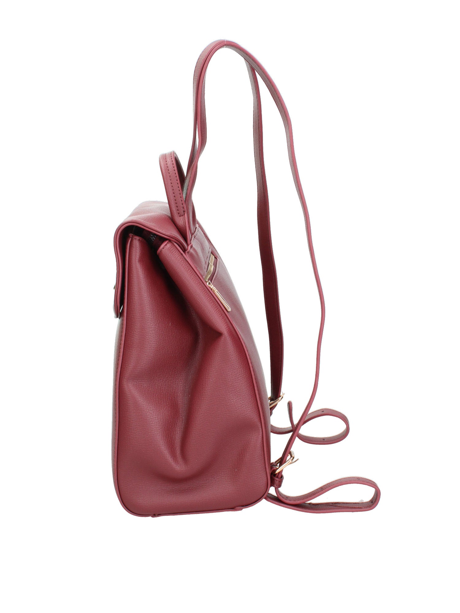 Zaino da donna in ecopelle Casual 635-2-BURGUNDY Diana&co