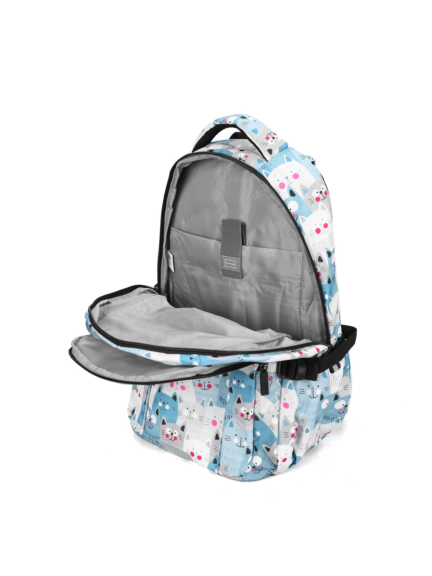 GN62070B-L-BLUE CAT Zaino da donna Lumena Lux Aoking