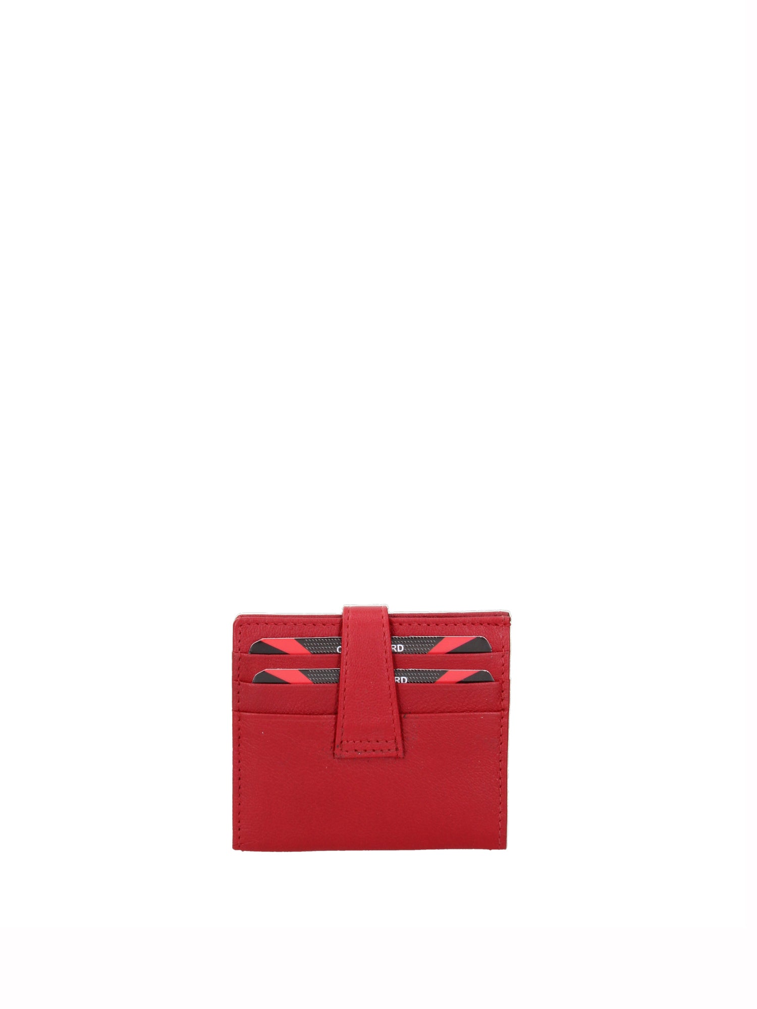 Portafoglio uomo in vera pelle Casual IN-1063-ROSSO Sergio Valentini