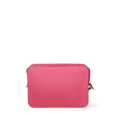 Borsa a tracolla da donna 100% Pvc FLAT-FLOWE-CHERRY - SILVER Marc Ellis
