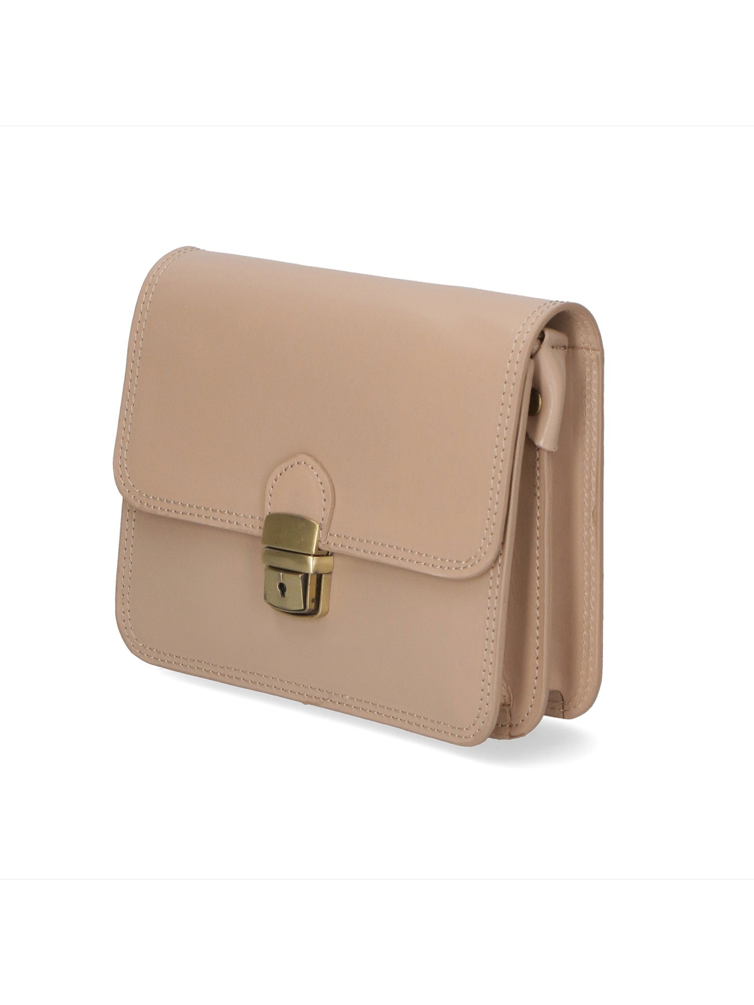 Bibiana Borsa a tracolla da donna Vera pelle 10018 1107-TAUPE Gave Lux