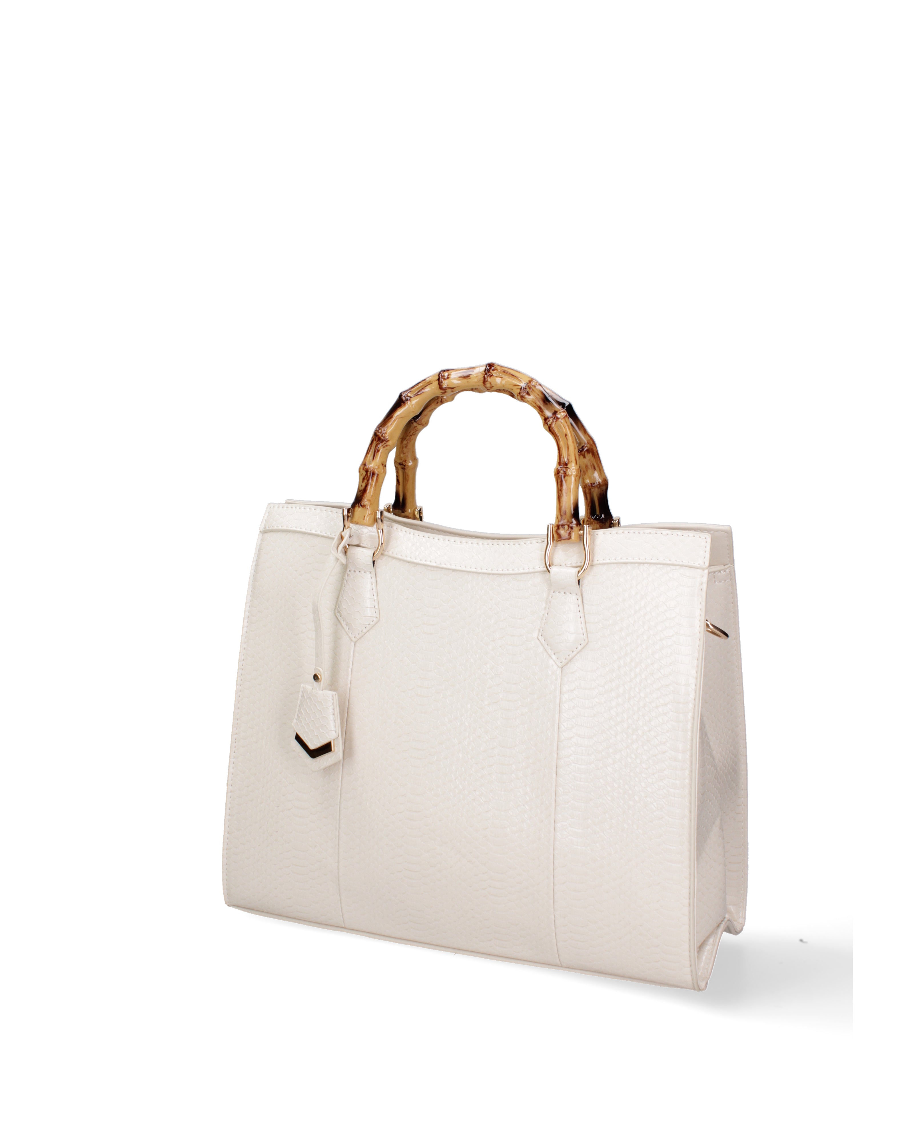 Borsa a spalla da donna Ecopelle vegana DC3333-3-BEIGE Diana&co