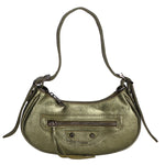 Gloria Borsa a mano da donna Vera pelle 05708L-L007 VERDE Gave Lux