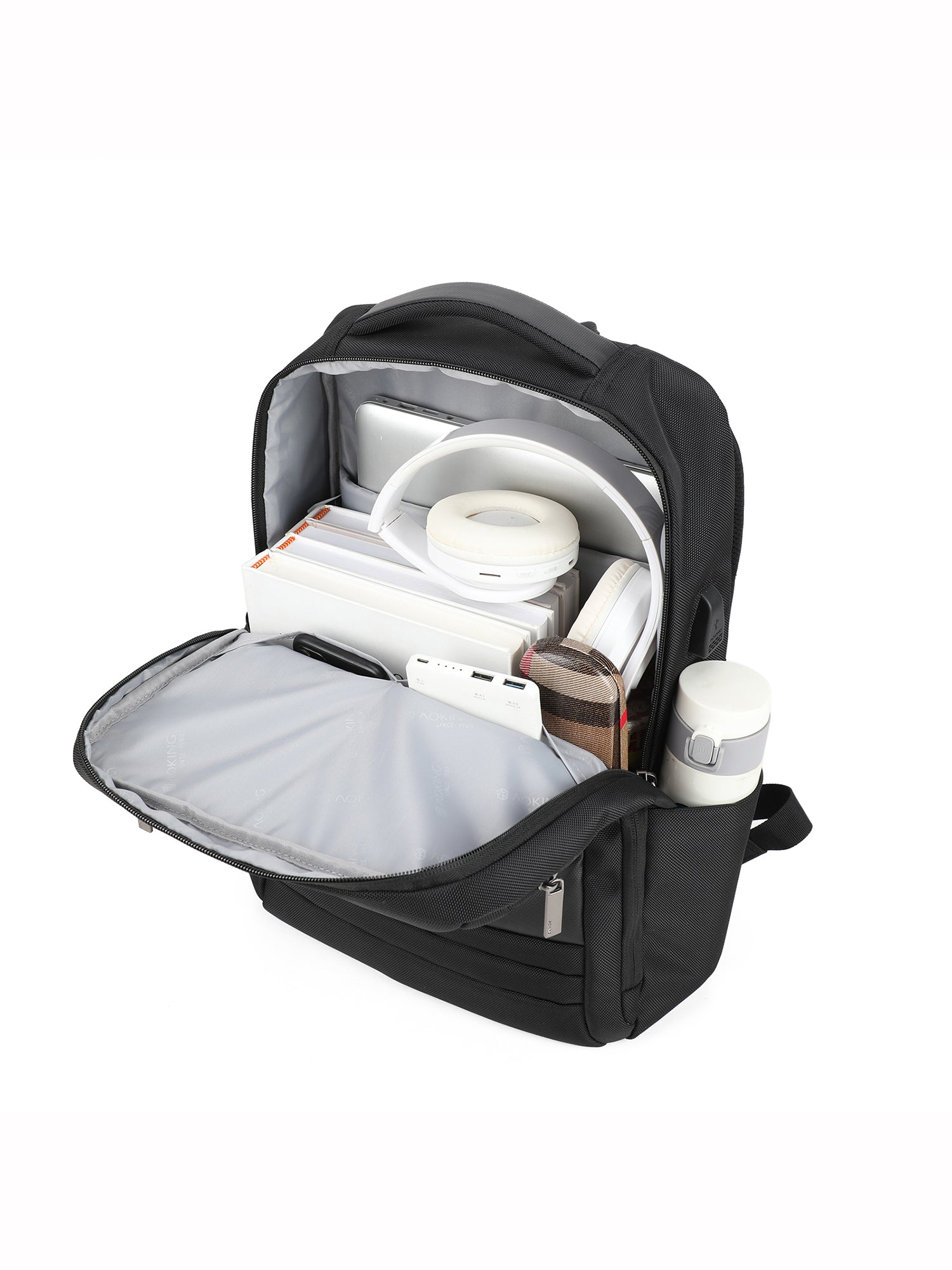 Zaino Unisex Erebus Nova Casual SN2116-BLACK Aoking