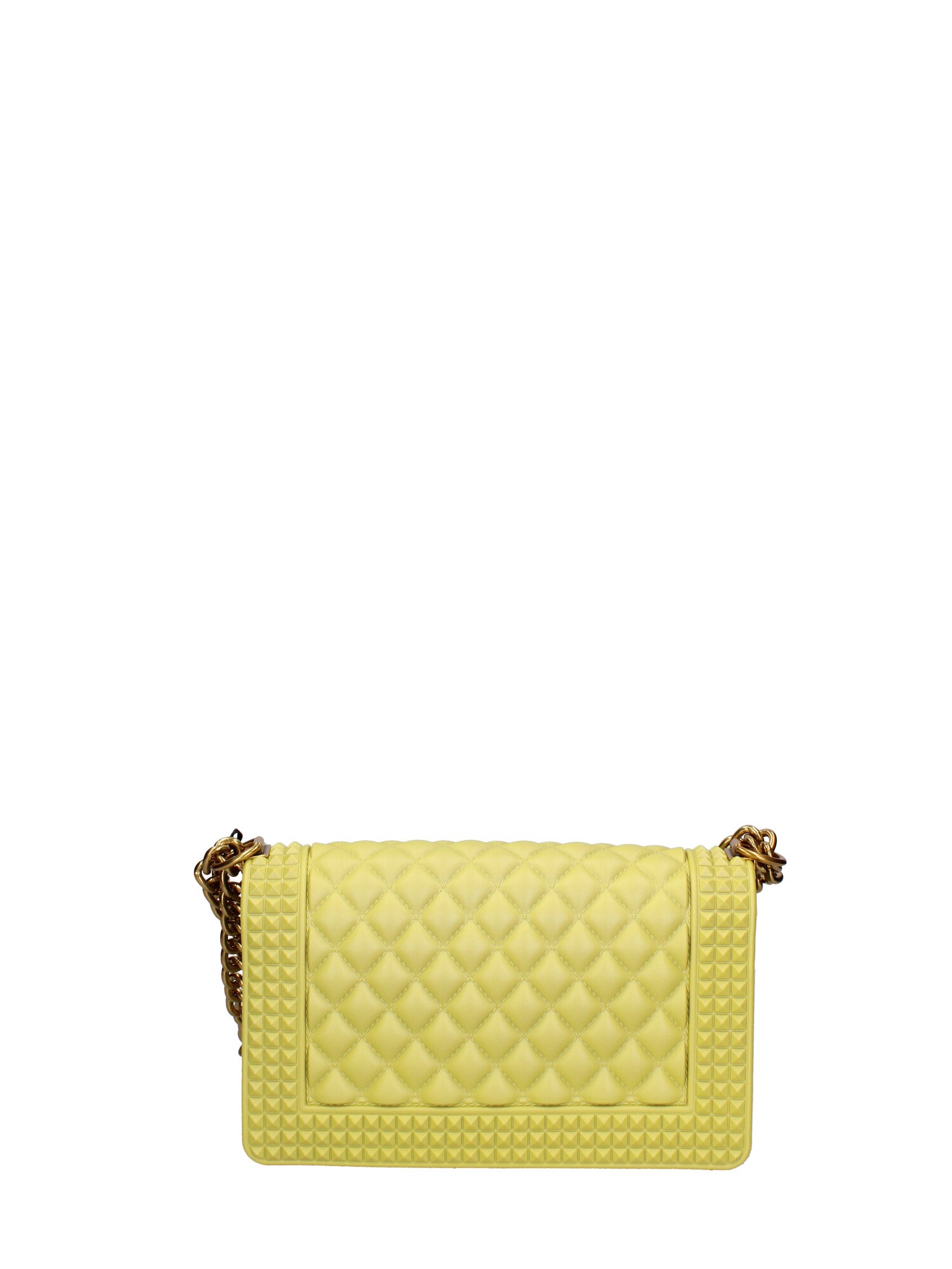 Borsa a mano donna 100% gomma FLAT PENKA M-PYRATE GREEN-LIGHT OTTONE Marc Ellis