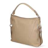 Emily Borsa a spalla da donna Vera pelle 80064-D11 TAUPE SCURO DARK TAUPE Gave Lux