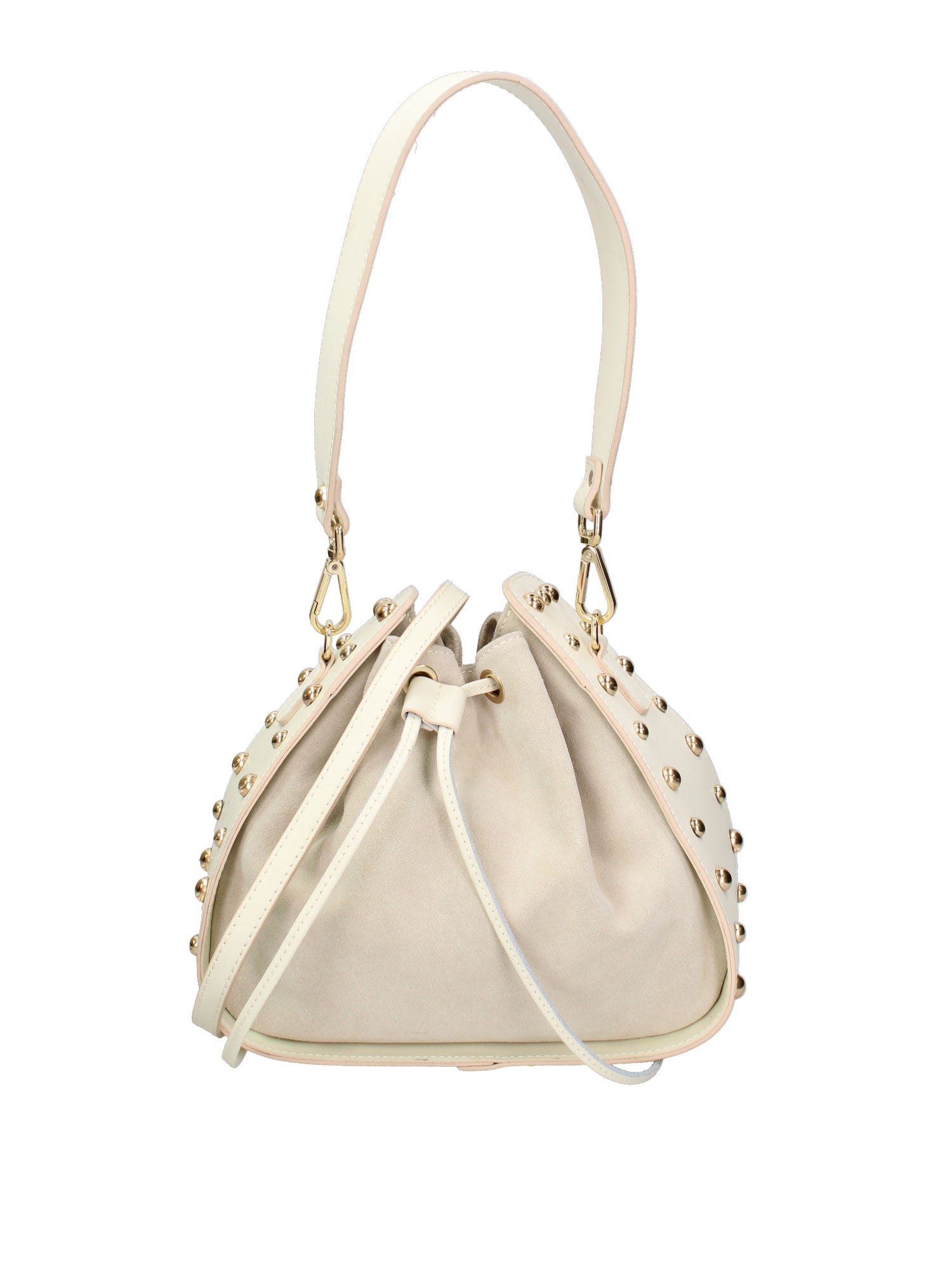 Ravello Borsa a spalla da donna Vera pelle 8977-BEIGE Gave Lux