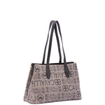 Borsa a spalla da donna Ecopelle BC1369-NERO BIANCO B Cavalli