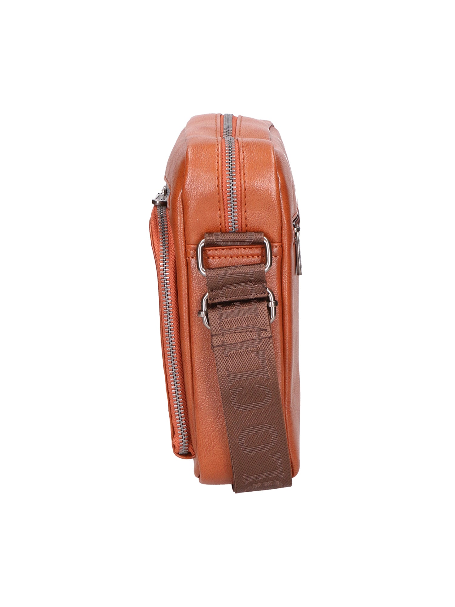Borsa a tracolla uomo 100% pelle PU PCL3106-BROWN Northampton Polo Club