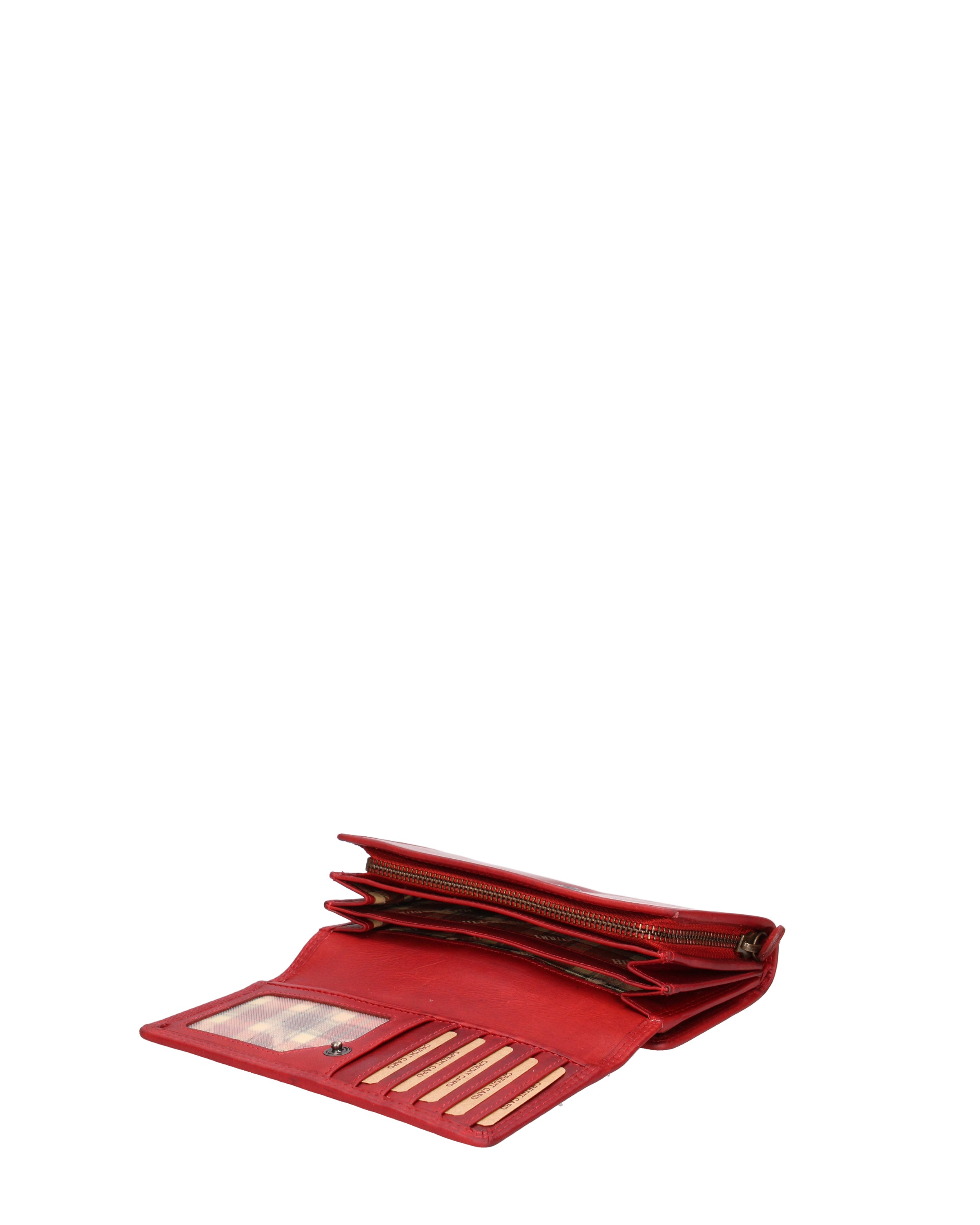 Portafoglio uomo in vera pelle RFID HILB-5190-ROSSO Hill Burry