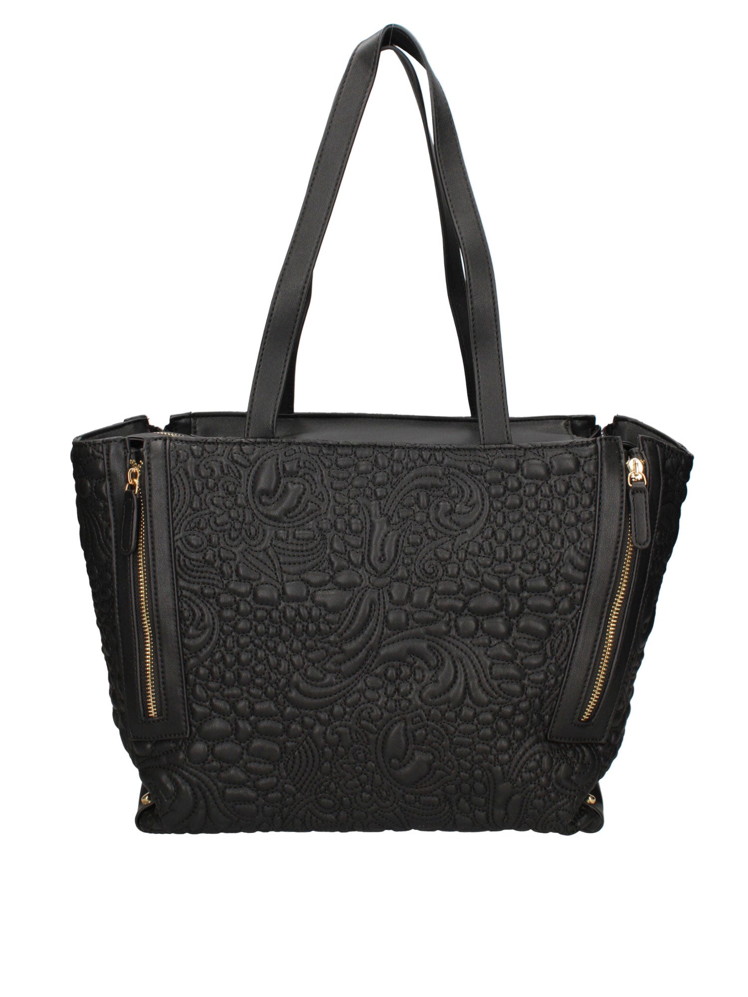 Valoria Pro Borsa a spalla da donna 100% poliuretano B16890GR-NERO Braccialini
