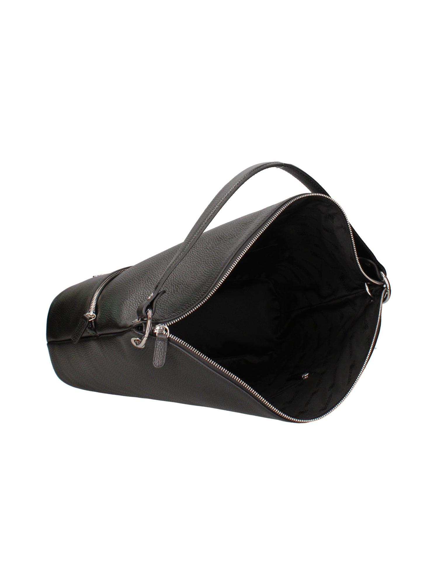 Tivoli Borsa a spalla da donna 100% poliuretano B15012GR-NERO Braccialini