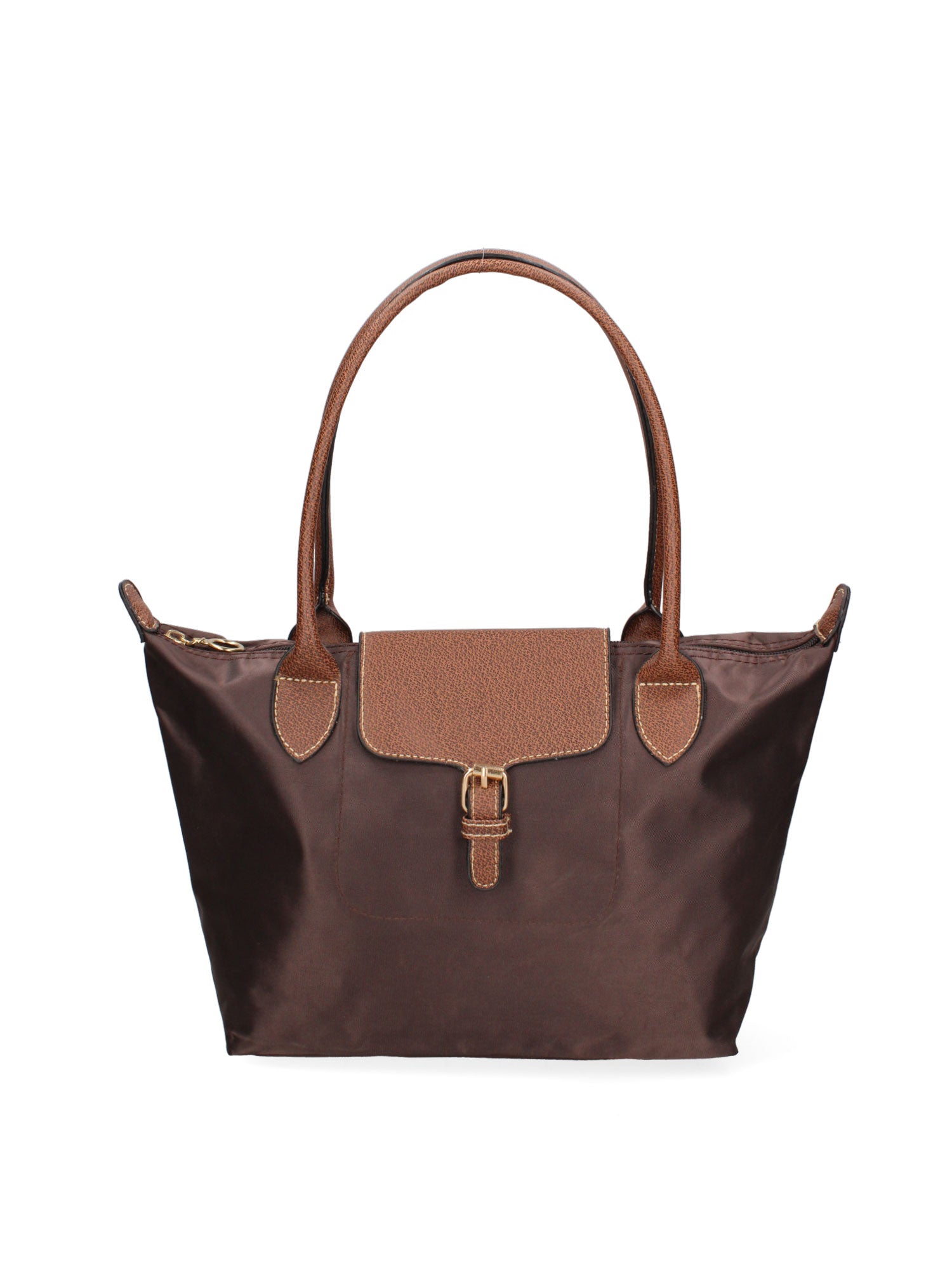 Elora Borsa a spalla da donna 100% Tessuto 432-COFFEE Gave Lux