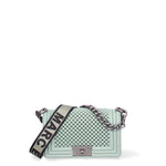 Borsa a mano da donna 100% Pvc FLAT-S-BALL 24-OLIVE - SATIN CDF Marc Ellis