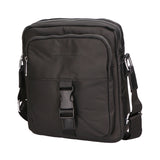 Borsa a tracolla uomo 100% PU Leather PCL3018-BLACK Northampton Polo Club