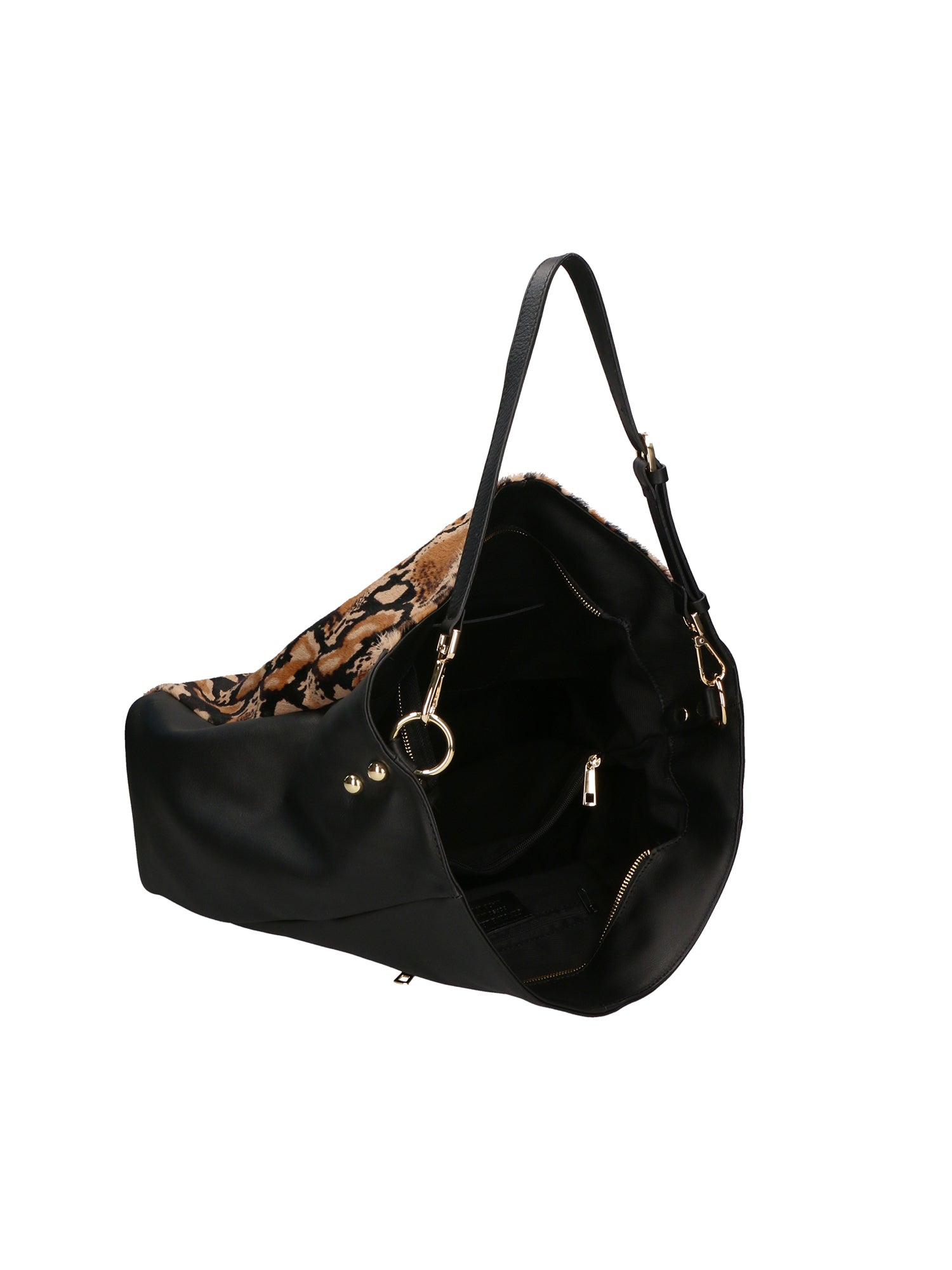 Asia Borsa a spalla da donna Vera pelle 05475-PITONE CUOIIO 007 Gave Lux