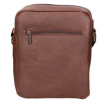 Borsa a tracolla uomo 100% PU Leather PCL3000-COFFEE Northampton Polo Club