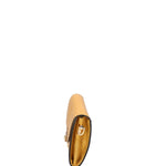 Borsa a tracolla da donna Vera pelle 00734-LU36 SENAPE Viola Castellani