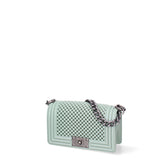 Borsa a mano da donna 100% Pvc FLAT-S-BALL 24-OLIVE - SATIN CDF Marc Ellis