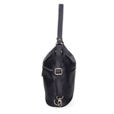Bianca Borsa a spalla da donna Vera pelle 07136-D26 BLU NOTTE Viola Castellani
