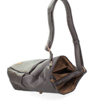 Borsa a tracolla da donna Ecopelle BC1382-GREY B Cavalli