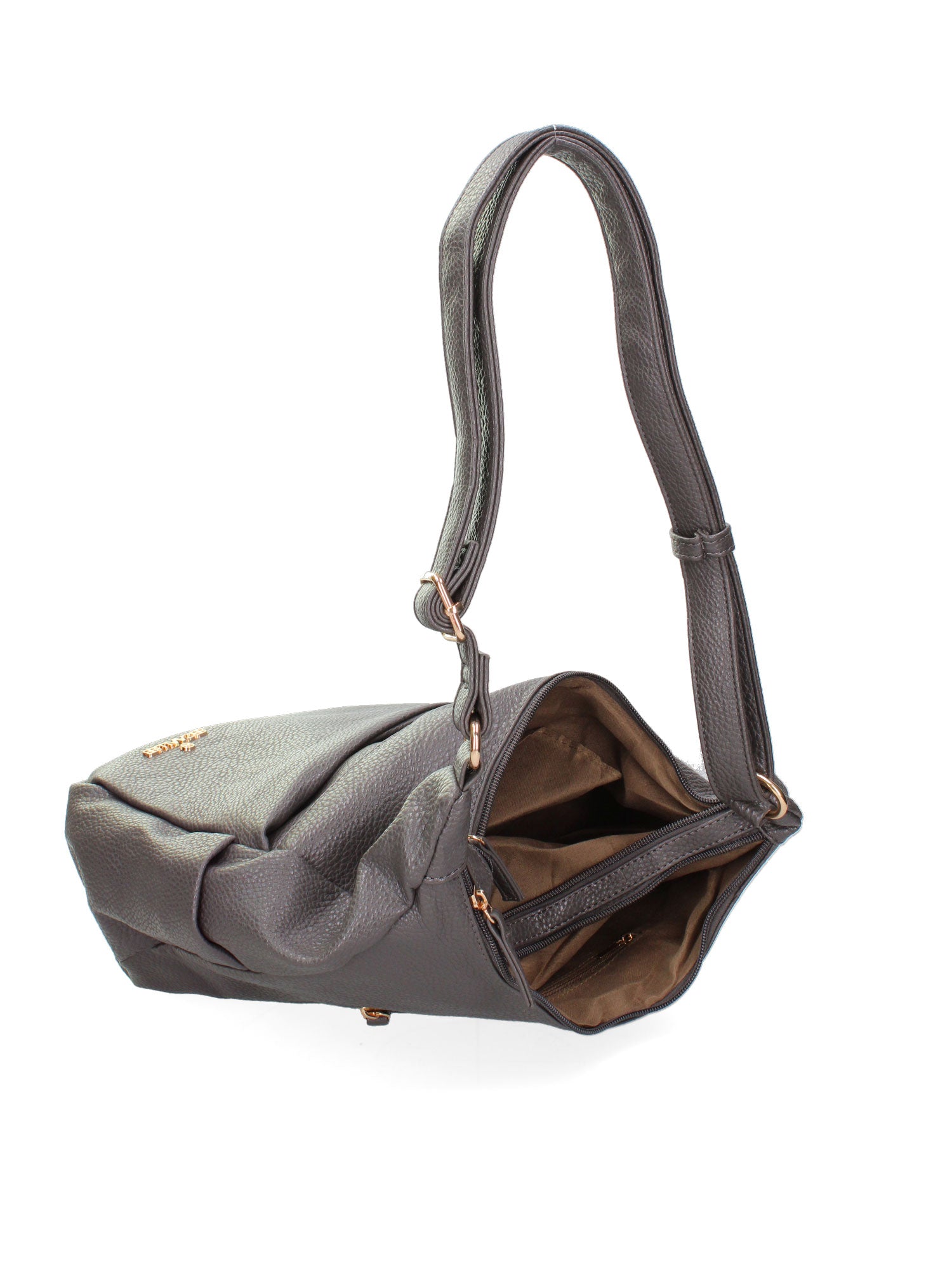 Borsa a tracolla da donna Ecopelle BC1382-GREY B Cavalli