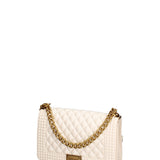 Borsa a mano donna 100% gomma FLAT PENKA M-WHITECAP-LIGHT OTTONE Marc Ellis