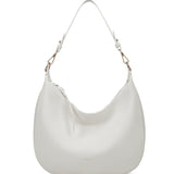 Borsa a spalla da donna 100% pelle vegana PU 715-1PT-WHITE Diana&co