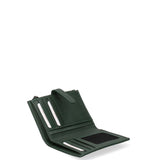 Portafoglio da donna in vera pelle Casual LB7702-20-GREEN Laura Biagiotti