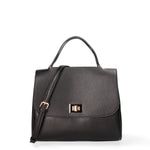Borsa a mano da donna Ecopelle 635-1-BLACK Diana&co