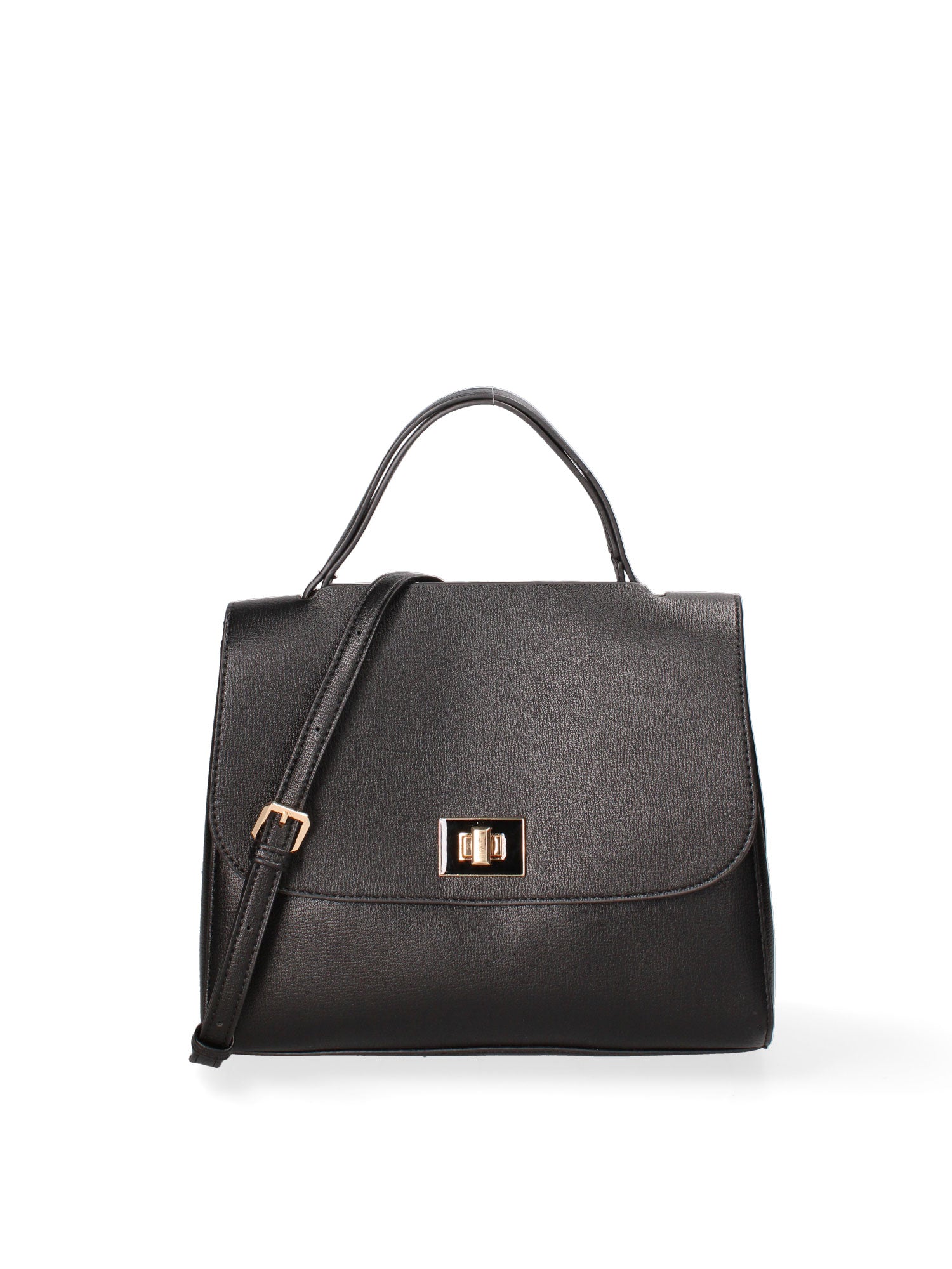 Borsa a mano da donna Ecopelle 635-1-BLACK Diana&co