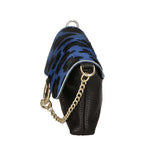 Safira Borsa a mano da donna Vera pelle 04760-LEO G BLU Gave Lux