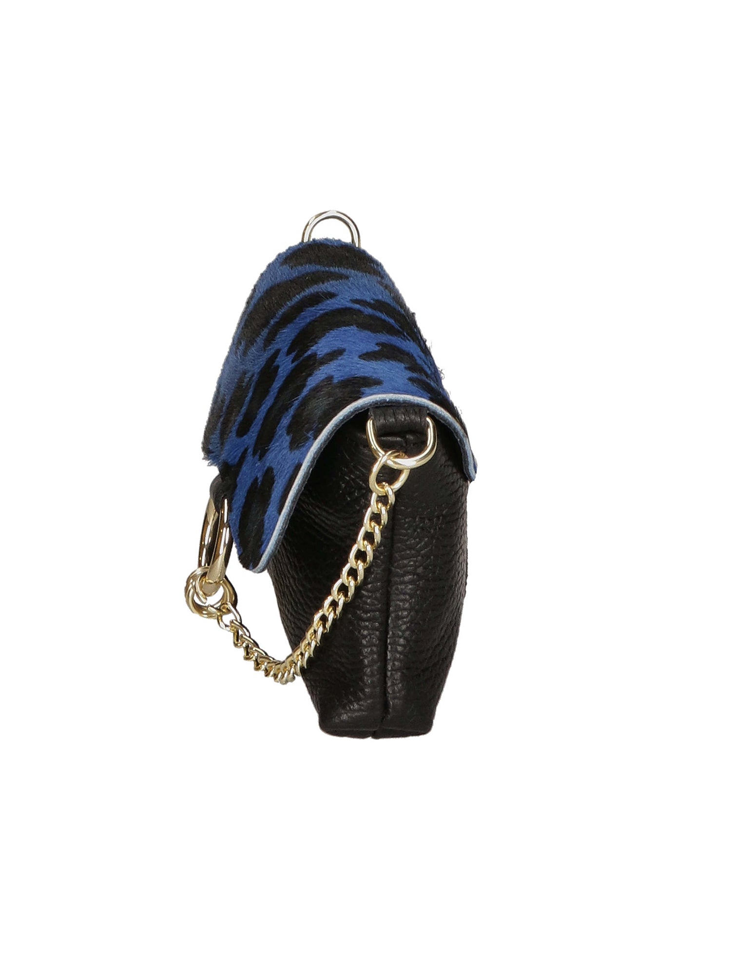 Safira Borsa a mano da donna Vera pelle 04760-LEO G BLU Gave Lux