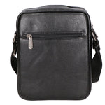 Borsa a tracolla uomo in pelle PU Casual PCL3082-BLACK Northampton Polo Club