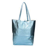 Iride Borsa a mano da donna 100% pelle 05921-DL92 CELESTE Gave Lux