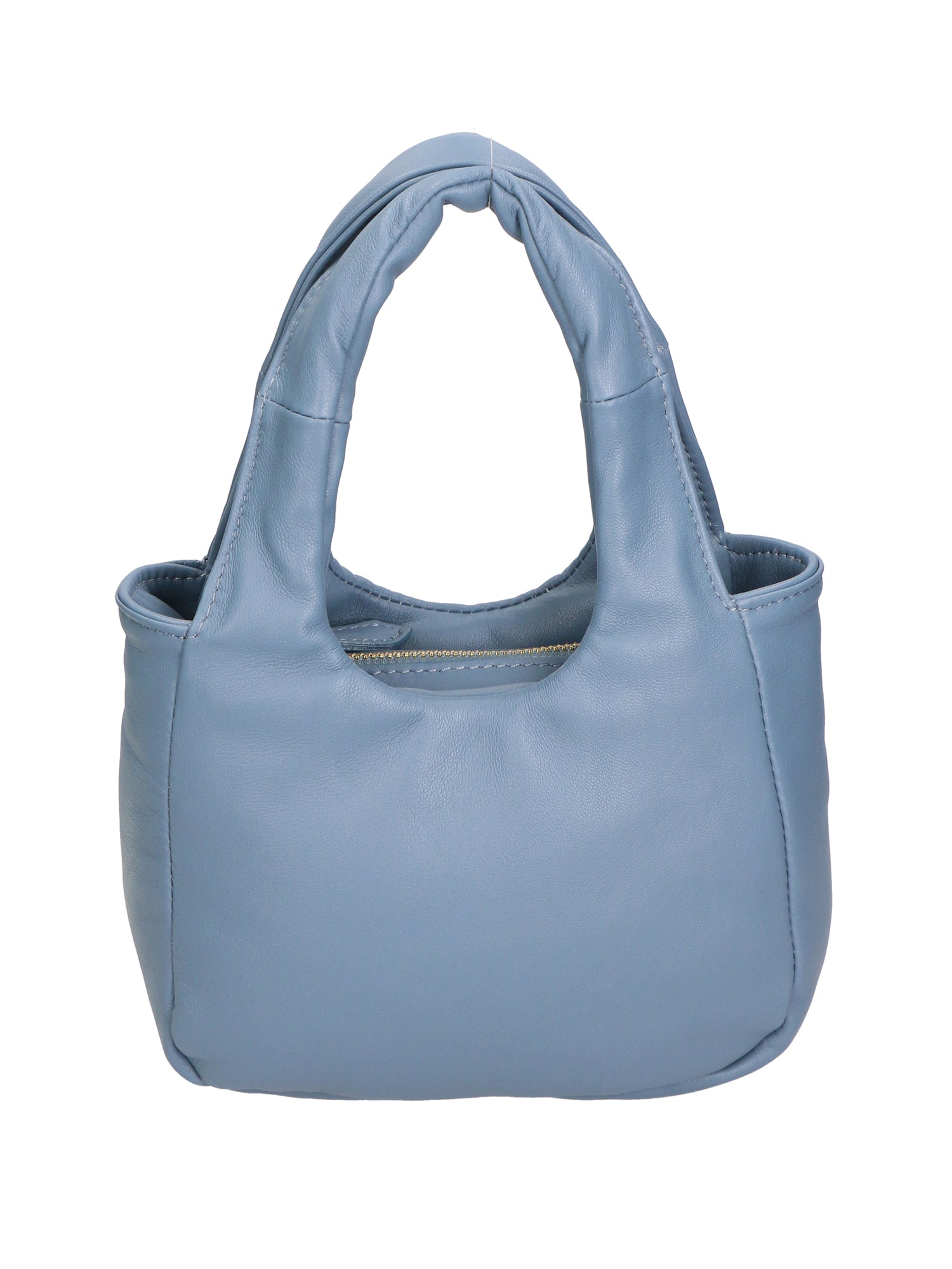 Virna Borsa a mano da donna Vera Pelle 06501-S41 CELESTE SCURO Gave Lux