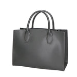 Lodovica Borsa a mano da donna Vera pelle 06544GRIGIO SCURO Gave Lux