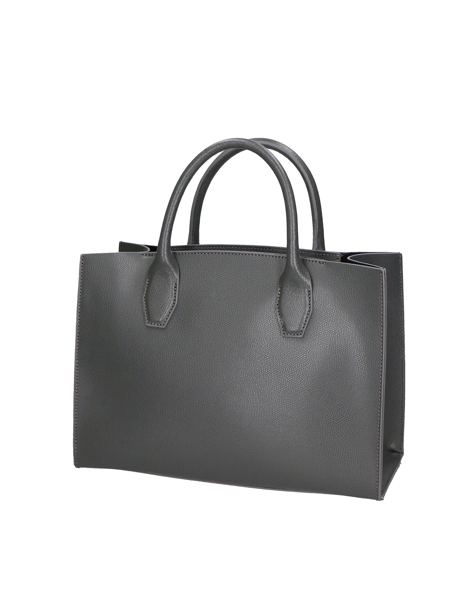 Lodovica Borsa a mano da donna Vera pelle 06544GRIGIO SCURO Gave Lux