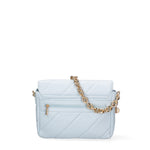 Borsa a spalla da donna Ecopelle DC3122-2-LIGHTBLUE Diana&co