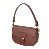 Viktoria Borsa a spalla da donna Vera pelle 06526-D223 cioccolato Gave Lux