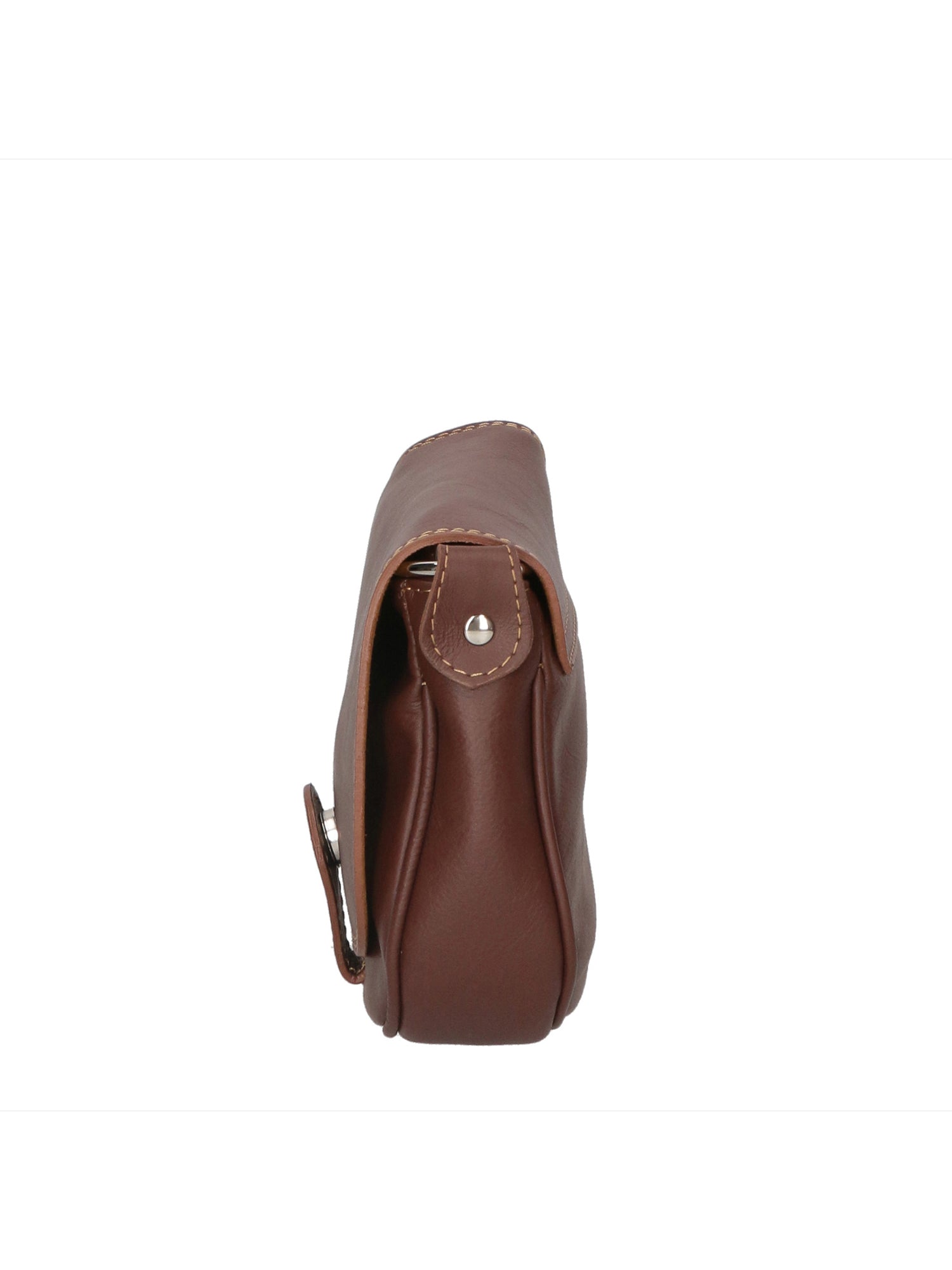 Bianca Borsa a tracolla da donna Vera pelle 10016 1020-S21 BRUCIATO Gave Lux