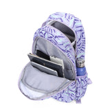 Zaino unisex Elowen Plus Casual XN3632-9-PURPLE GEOMETRY Aoking