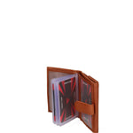 Portafoglio uomo in vera pelle Casual IN-1065-TABACCO Sergio Valentini